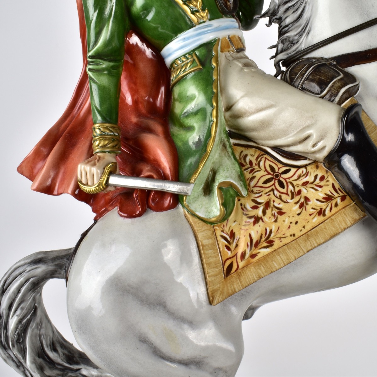 Large Capodimonte Napoleon Figurine