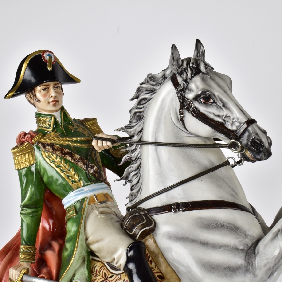 Large Capodimonte Napoleon Figurine