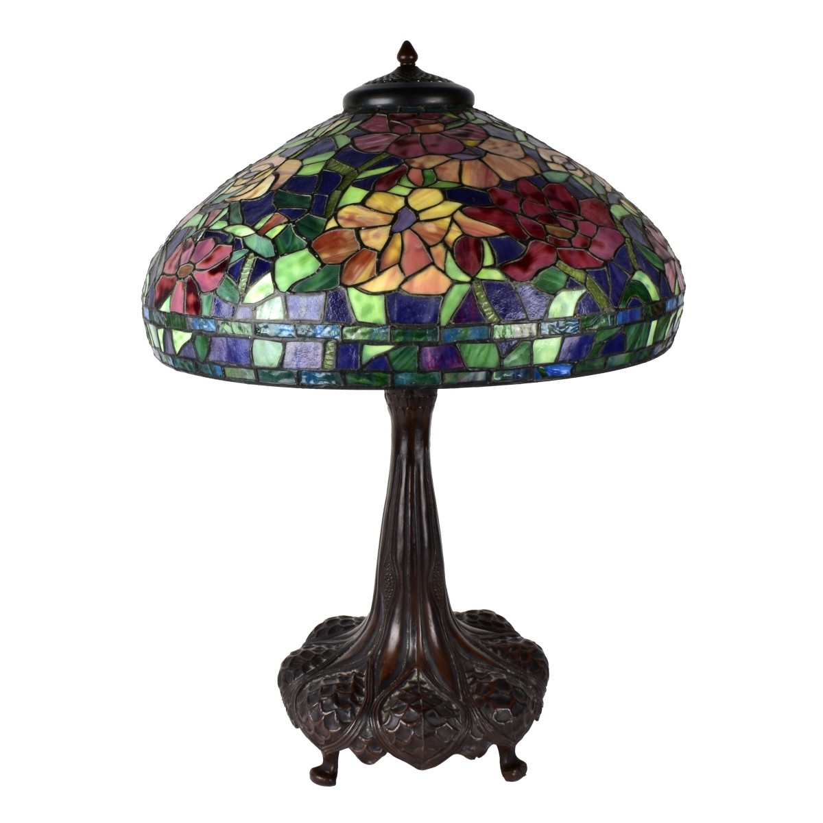 Large Tiffany Style Lamp