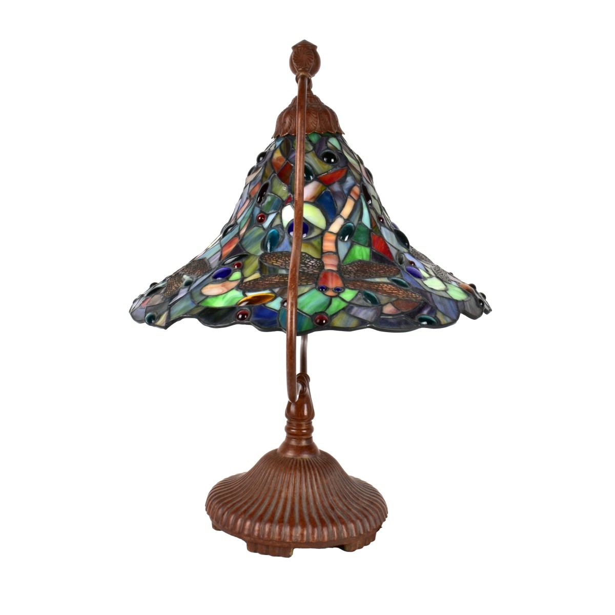 Tiffany Style Bell Shaped Lamp