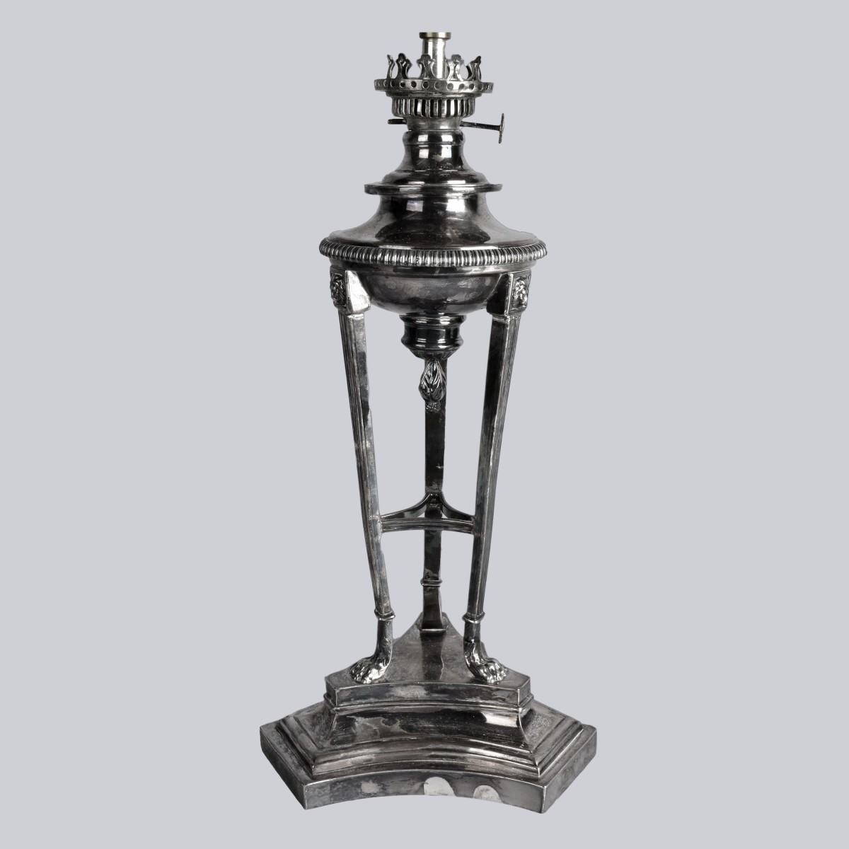 Matthew Boulton & Co. Silver Plate Lamp