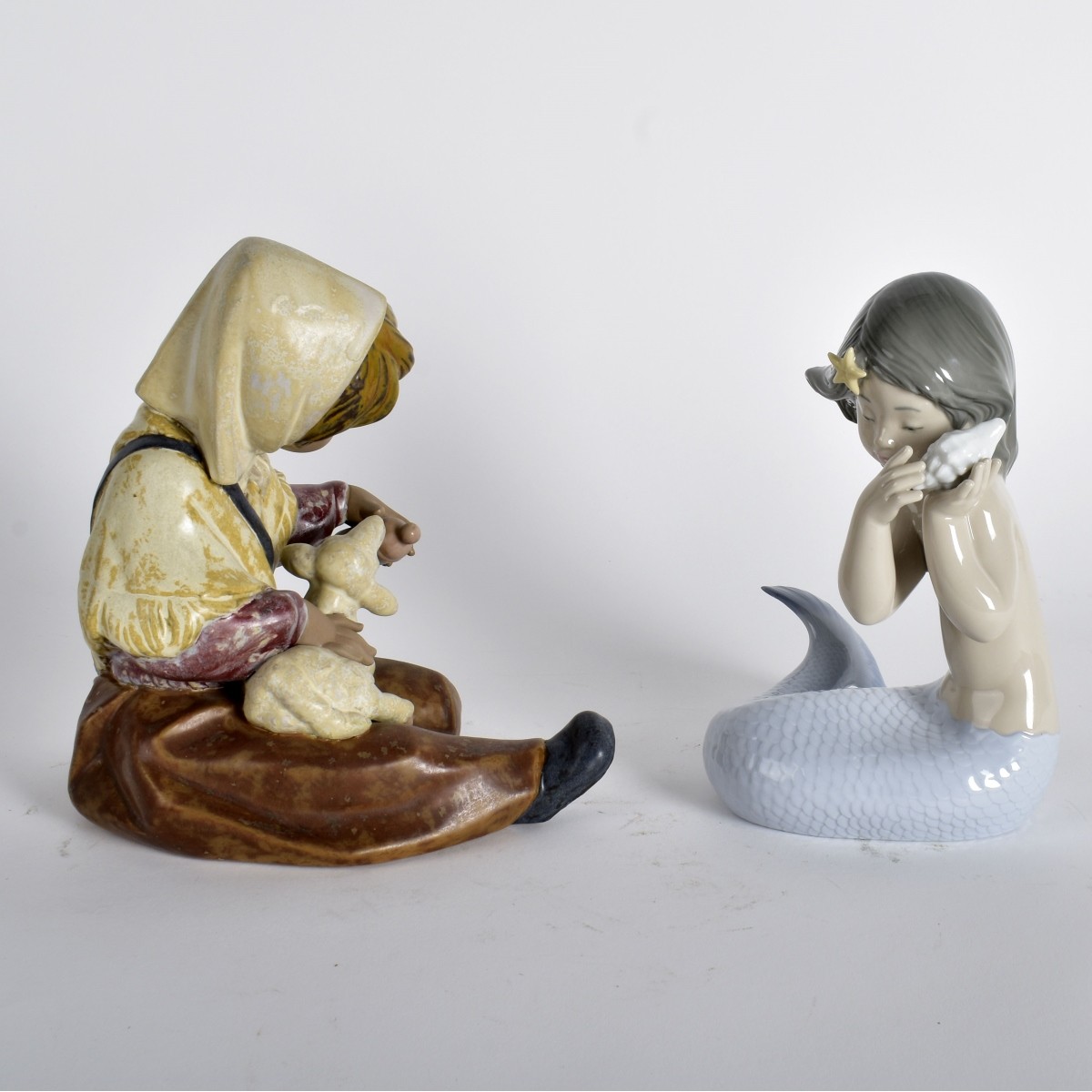 Grouping of Two Figurines