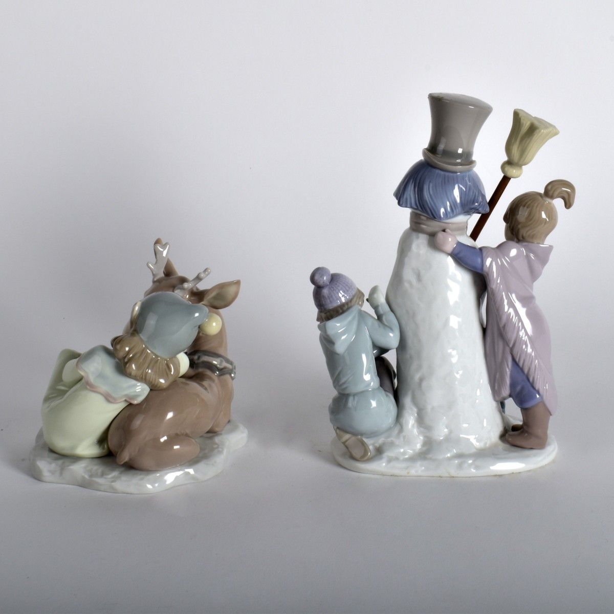 Two Lladro Porcelain Figurines
