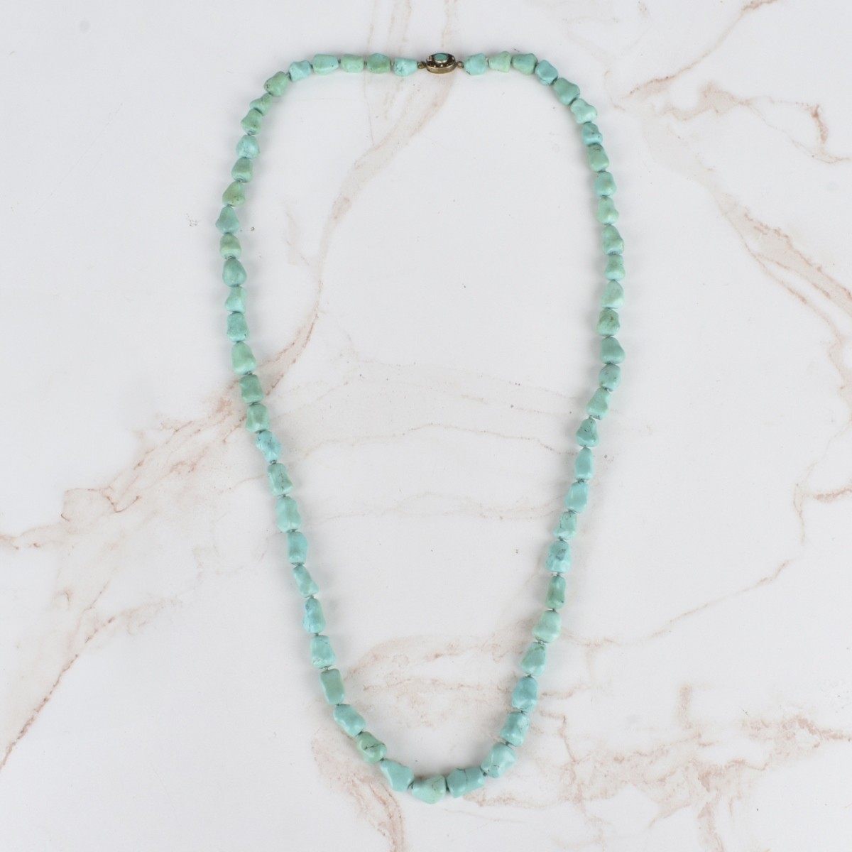 Turquoise Necklace and Bracelets