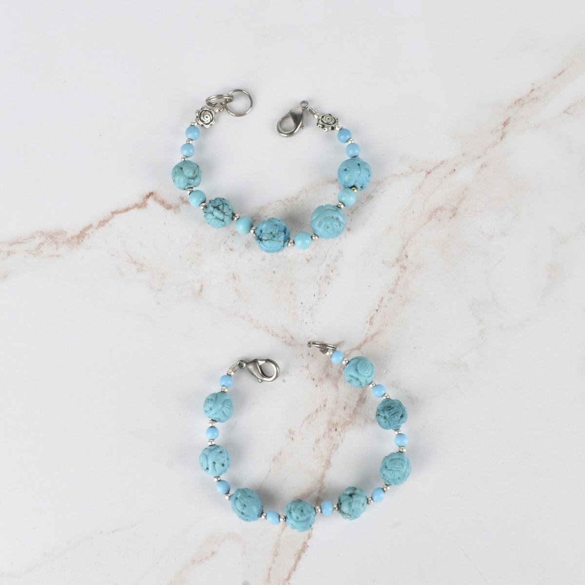 Turquoise Necklace and Bracelets