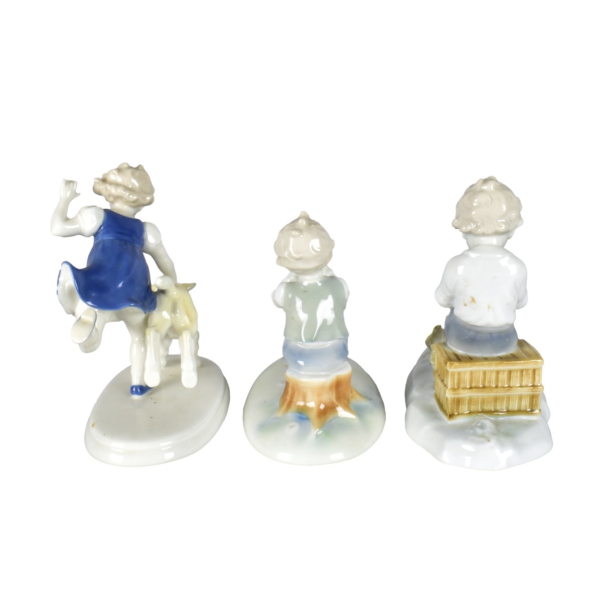 Three Metzler and Ortloff Germany Figurines