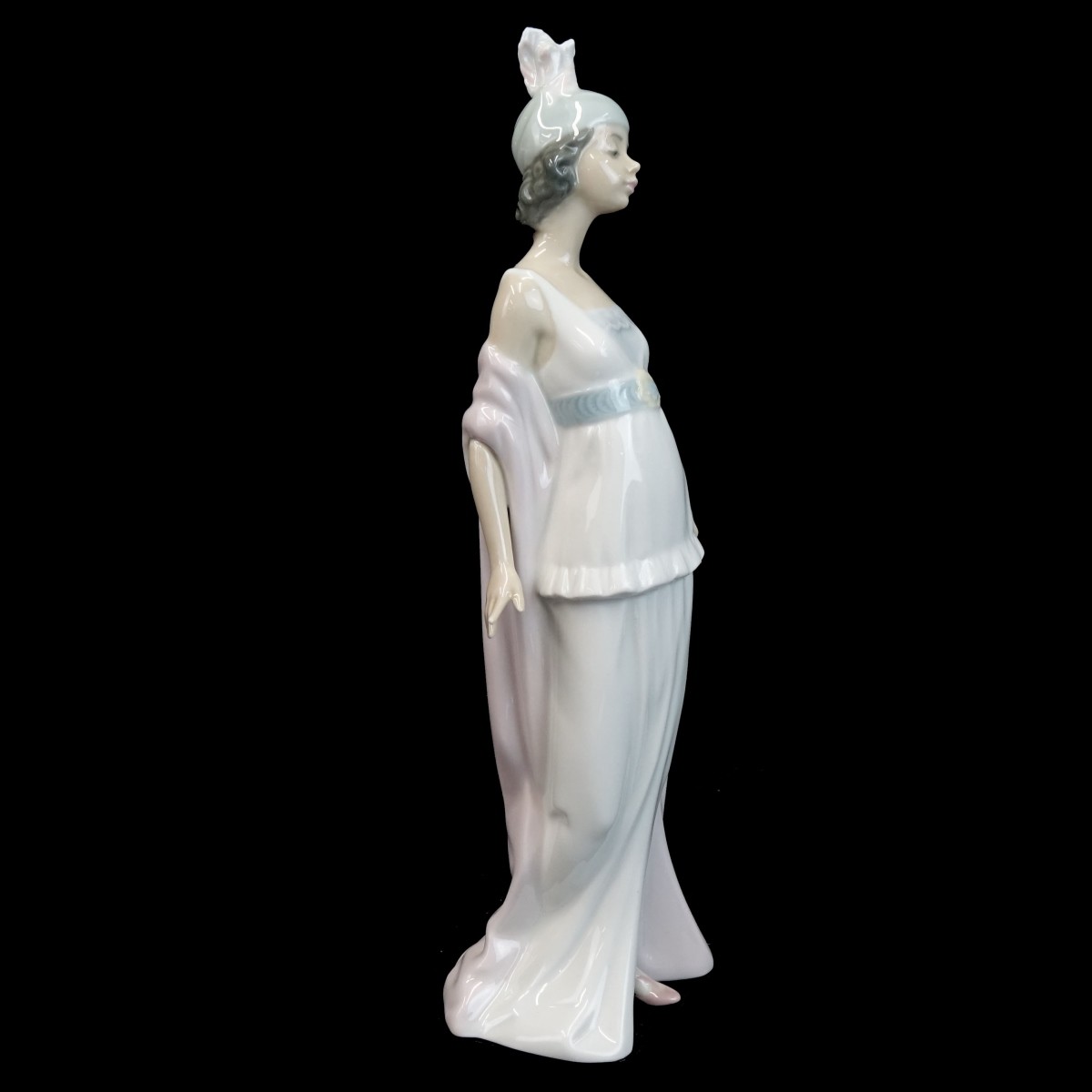 Lladro "Talk of the Town" Glazed Porcelain