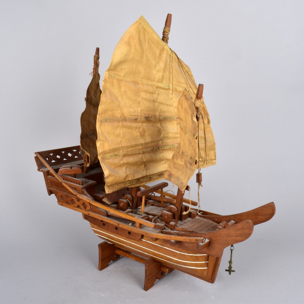 Vintage Model of a Galleon Ship