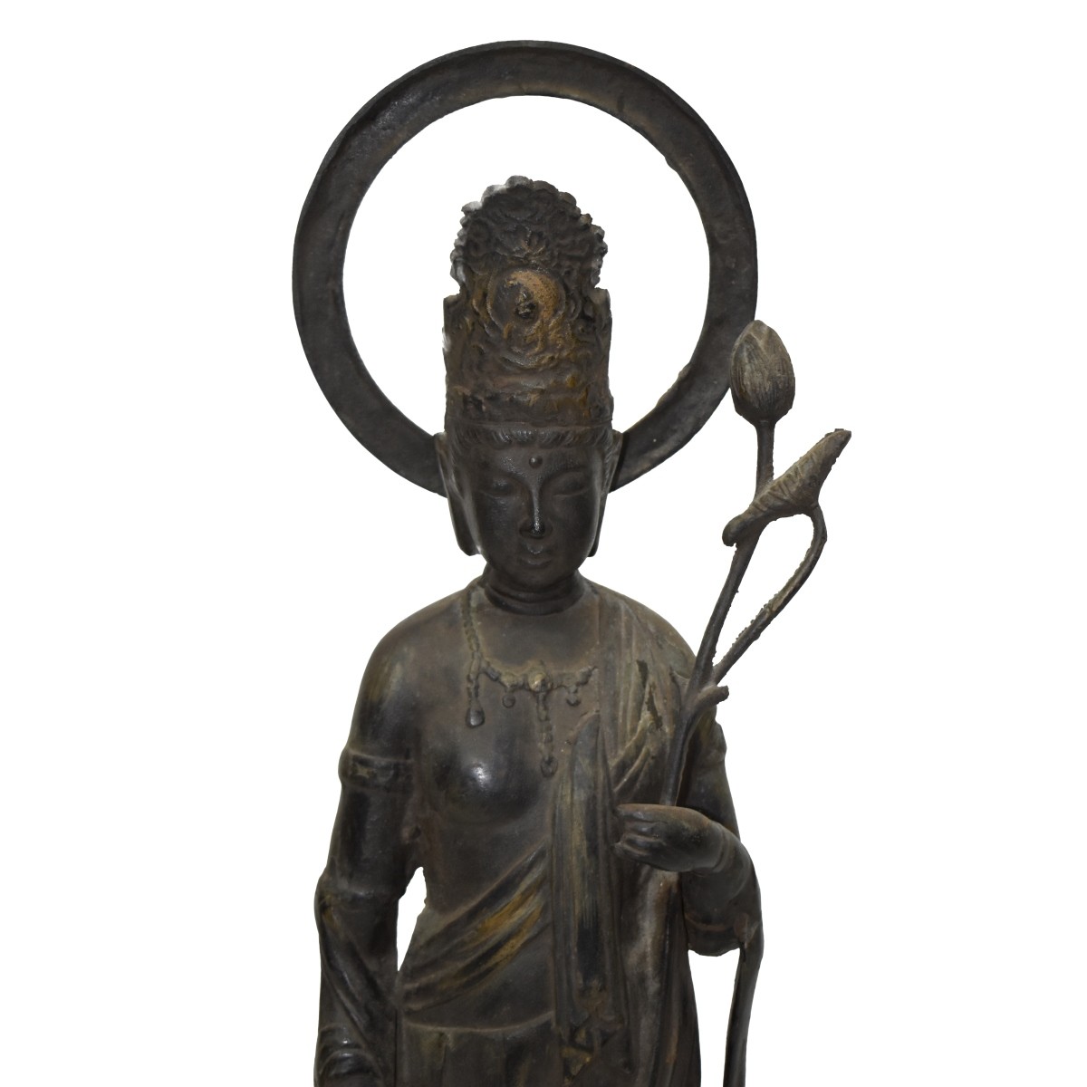 Large Antique Chinese Guanyin Sculpture