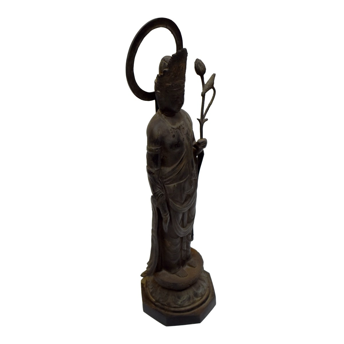 Large Antique Chinese Guanyin Sculpture