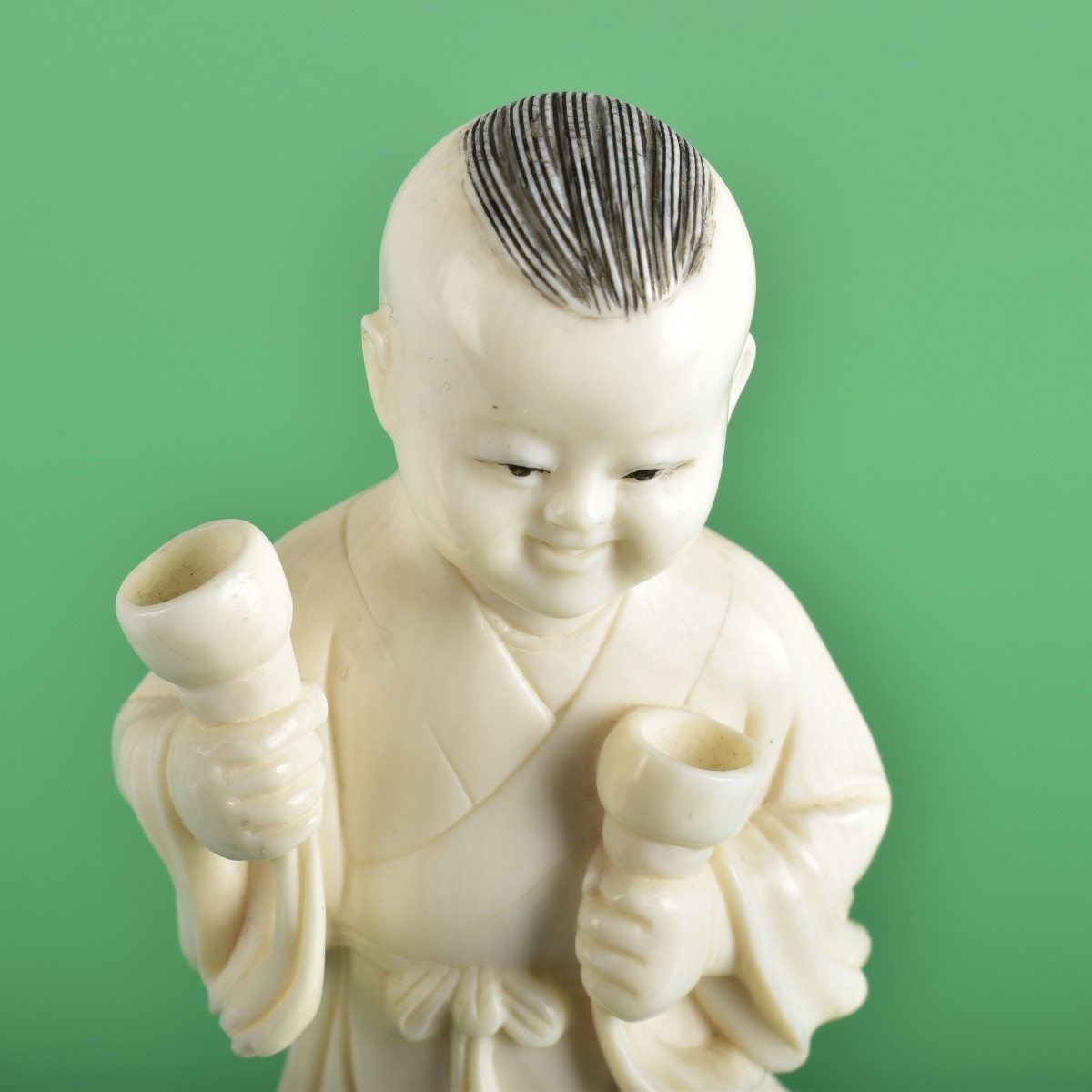 Antique Chinese Polychrome Figurine