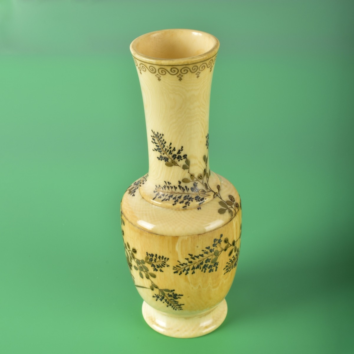 19th C. Japanese Shibayama Vase