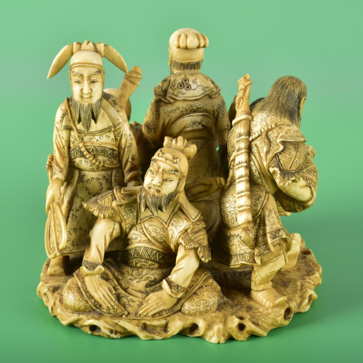 Antique Chinese Figural Group