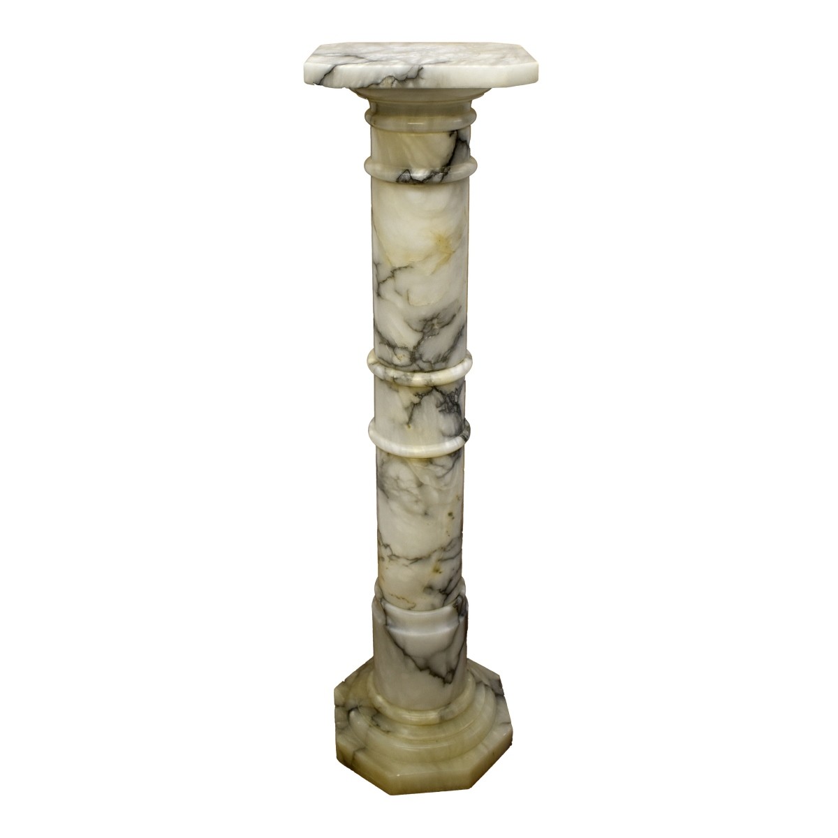 Vintage Marble Column Pedestal