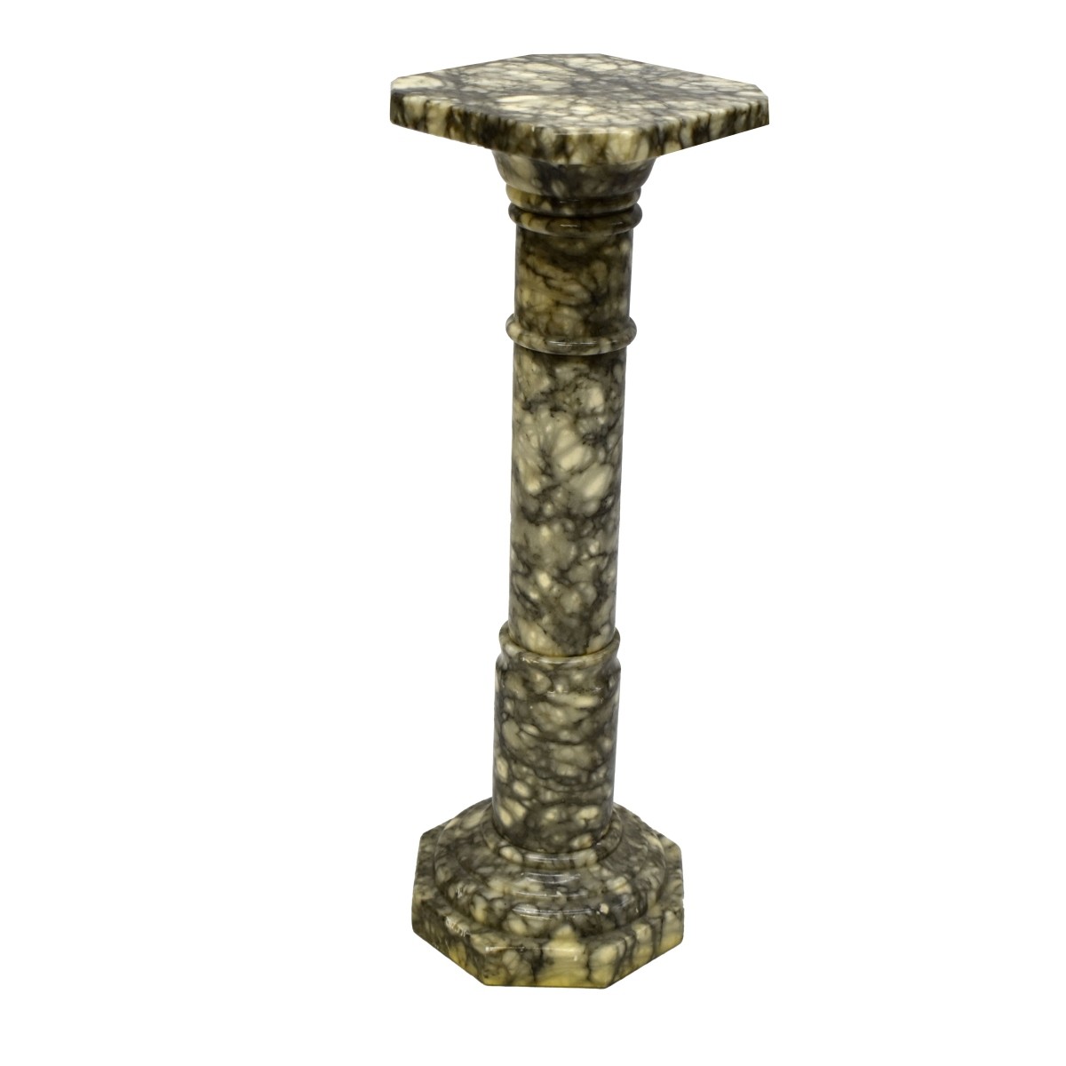 Vintage Marble Column Pedestal