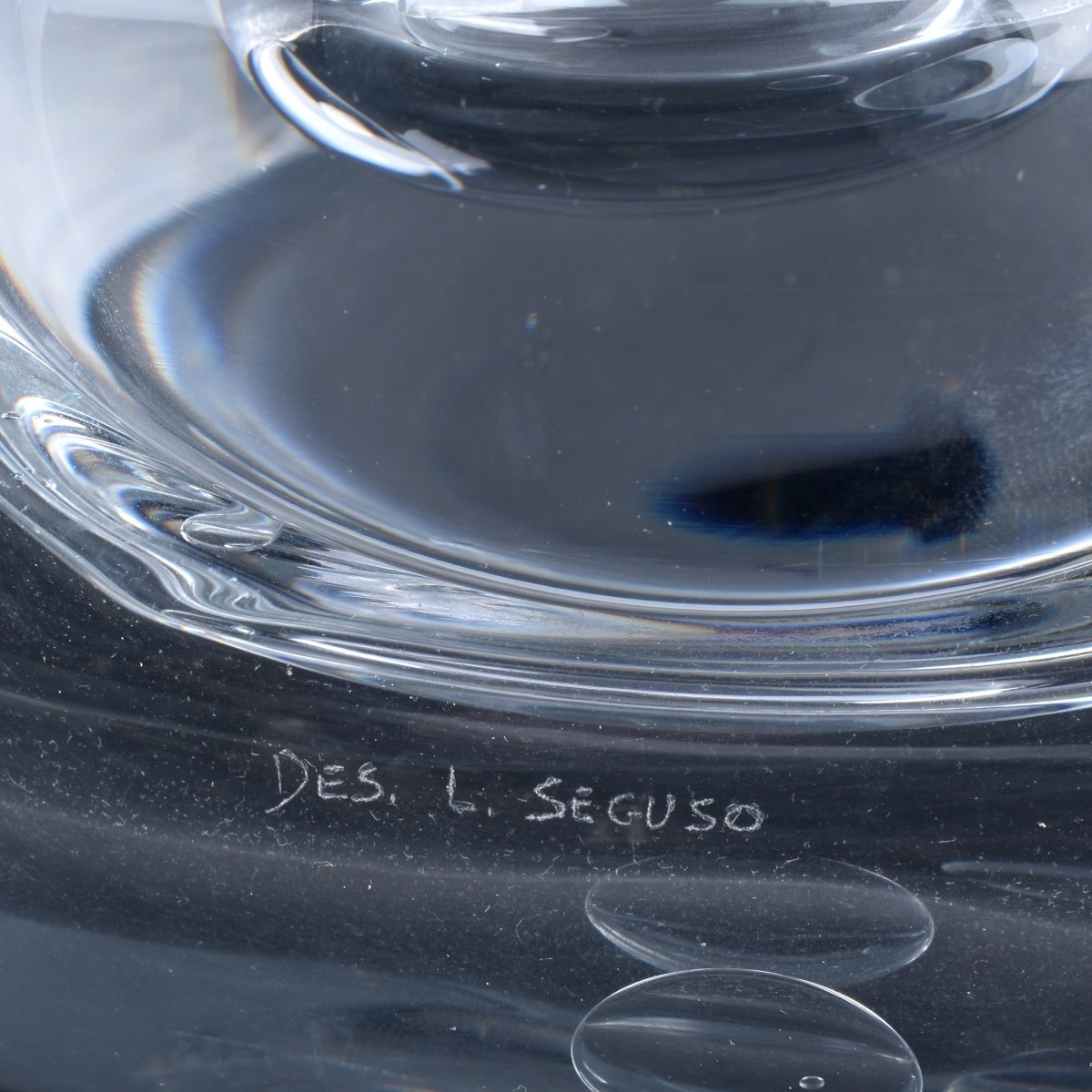 Livio Seguso Art Glass Centerpiece