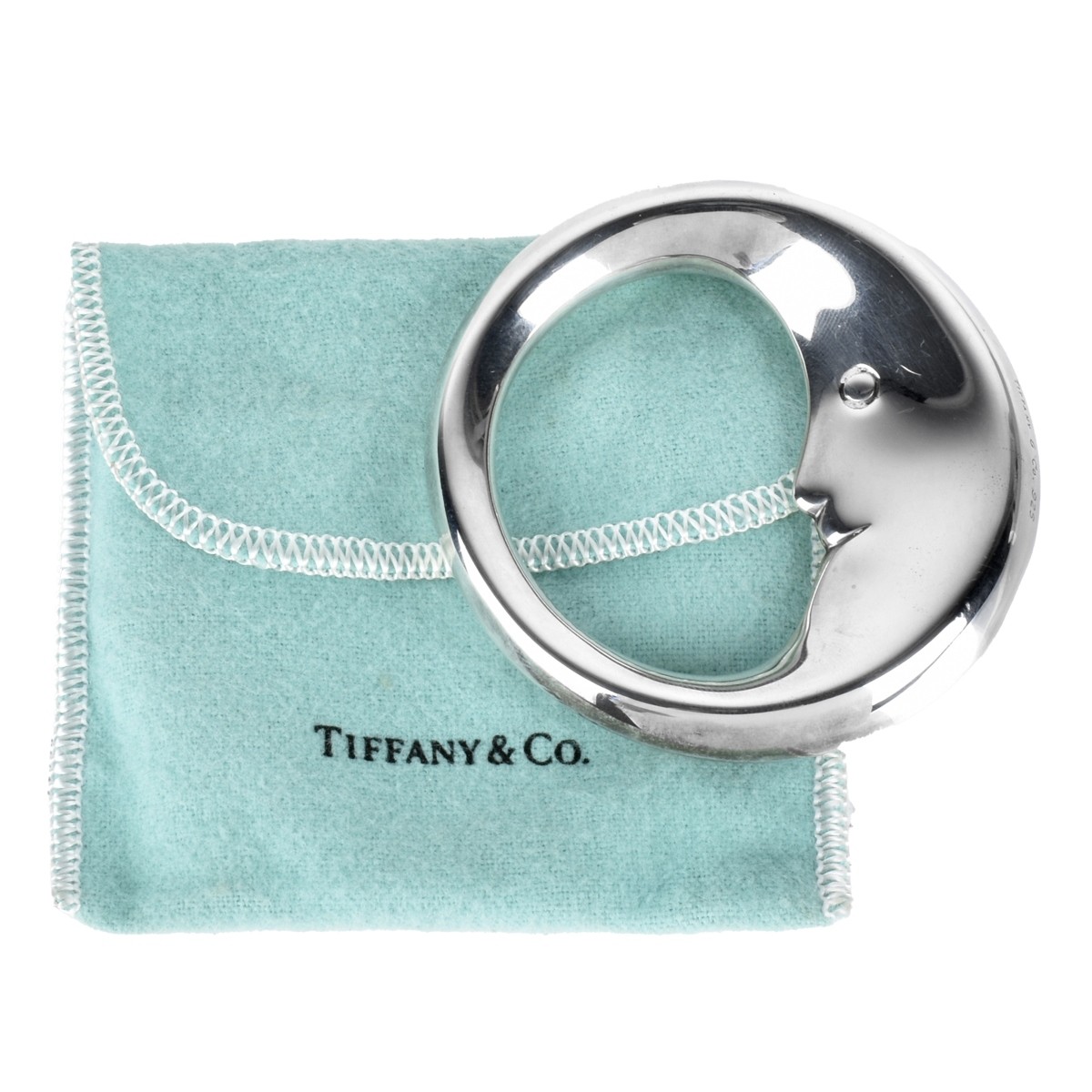 Tiffany & Co Silver Baby Rattle