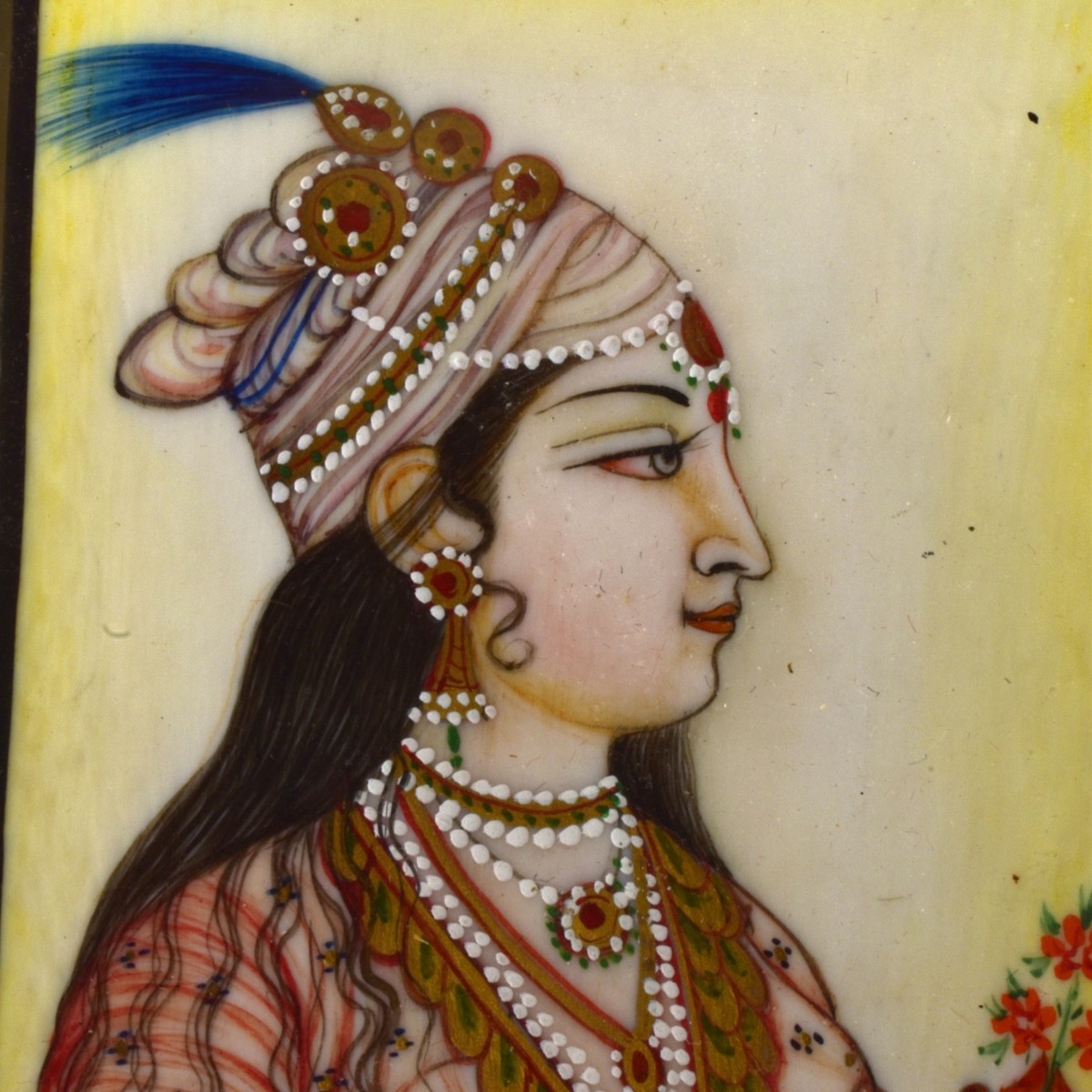 Antique Indian Miniature Portraits