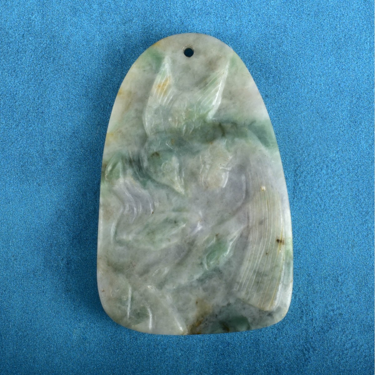 Antique Chinese Carved Jade Pendant