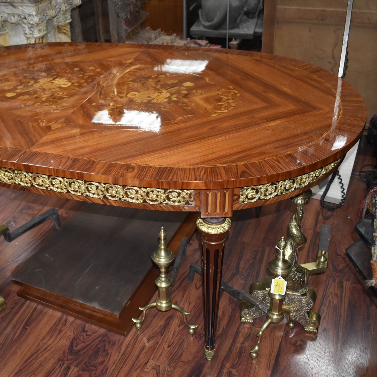 Fine French Louis XVI Style Dining Table