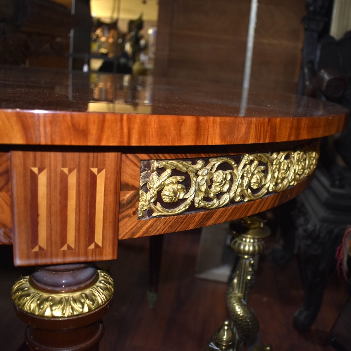 Fine French Louis XVI Style Dining Table