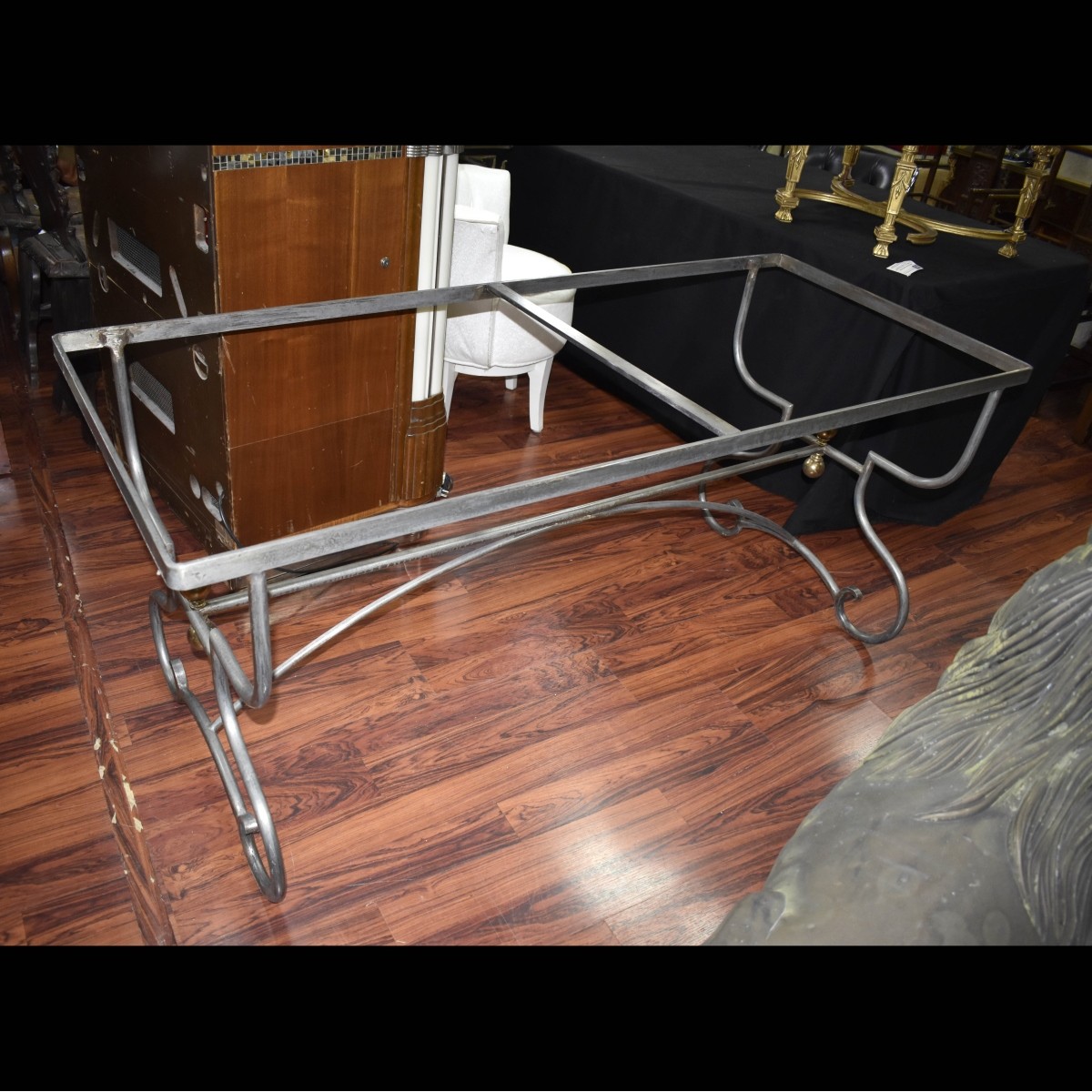 Steel Rectanglar Dining Table Base