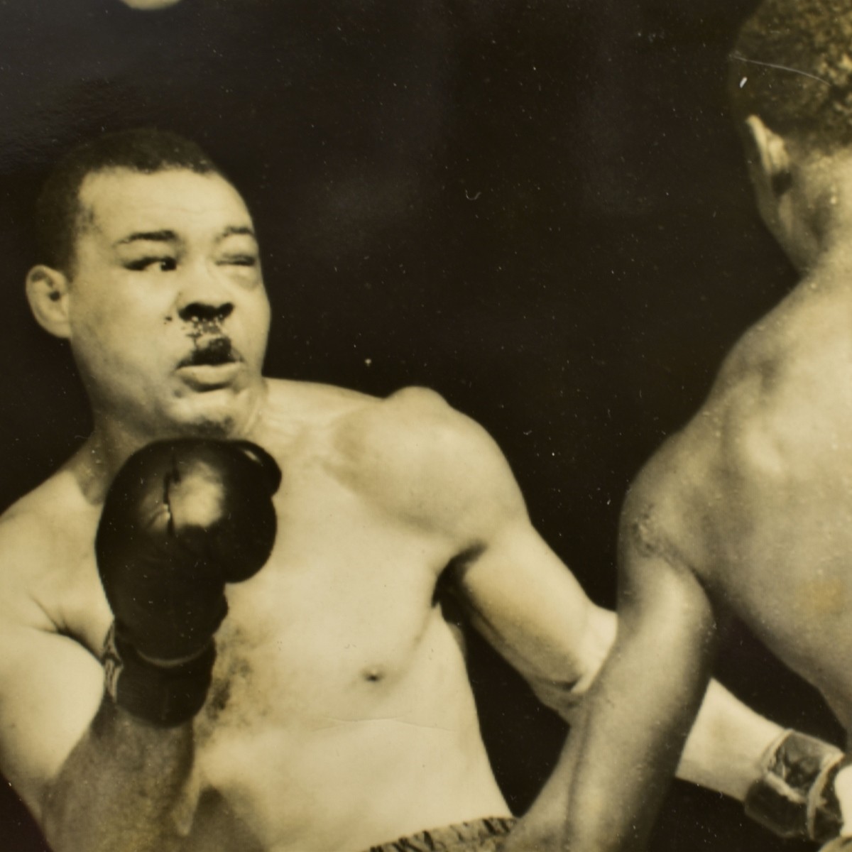 Four Boxing Photograph Memorabilia
