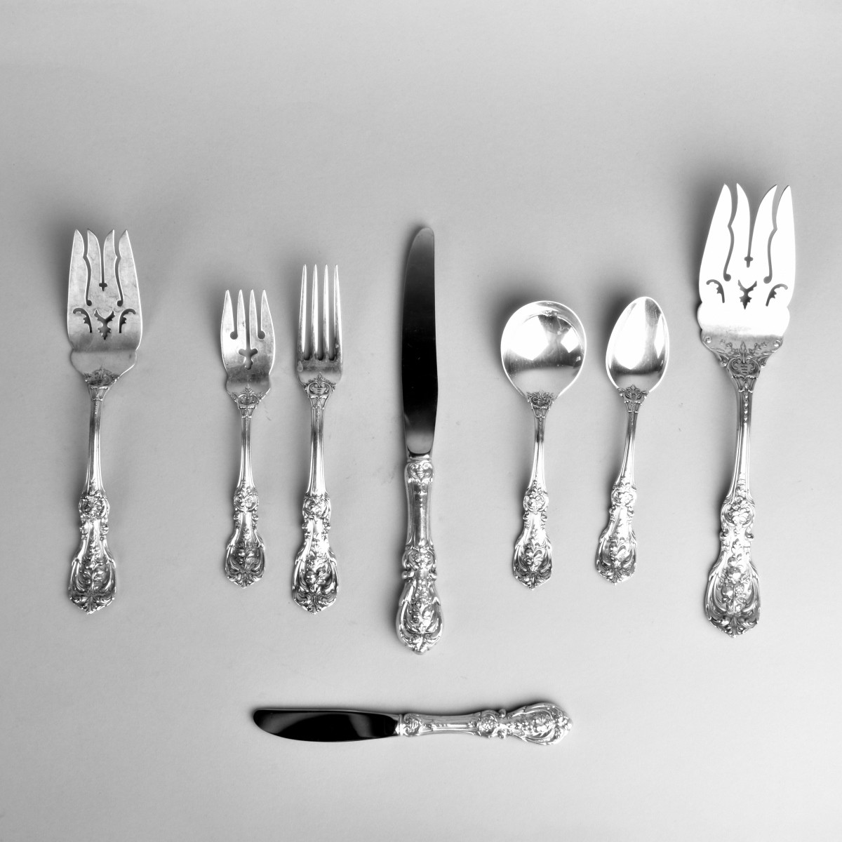 58 Pc. Reed and Barton Sterling Flatware