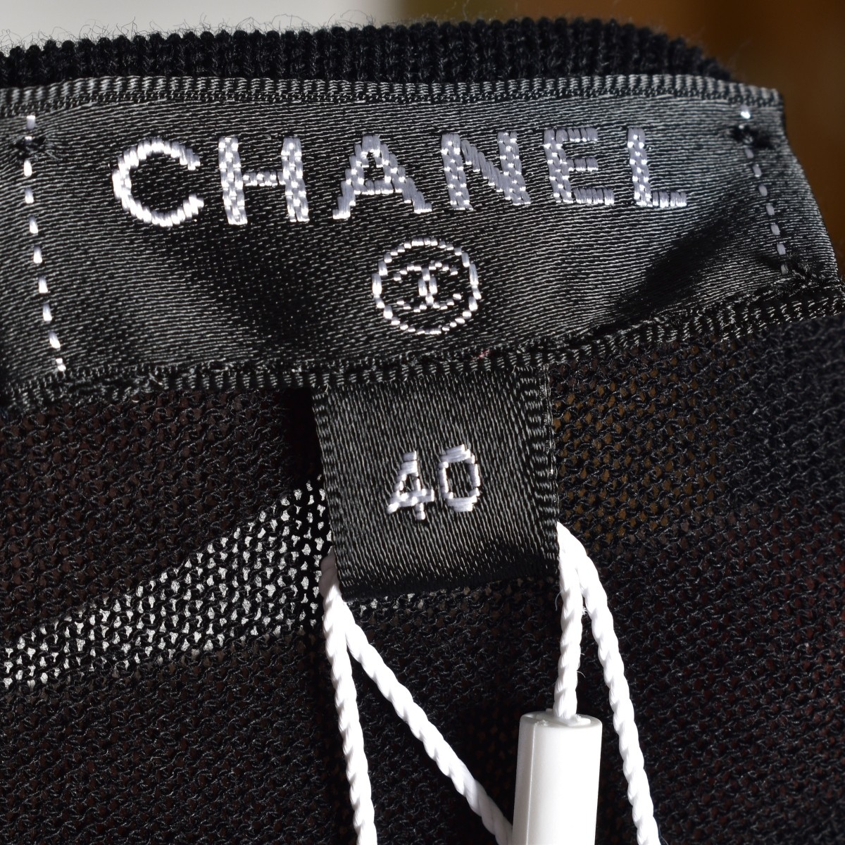 Chanel Black Knit Dress