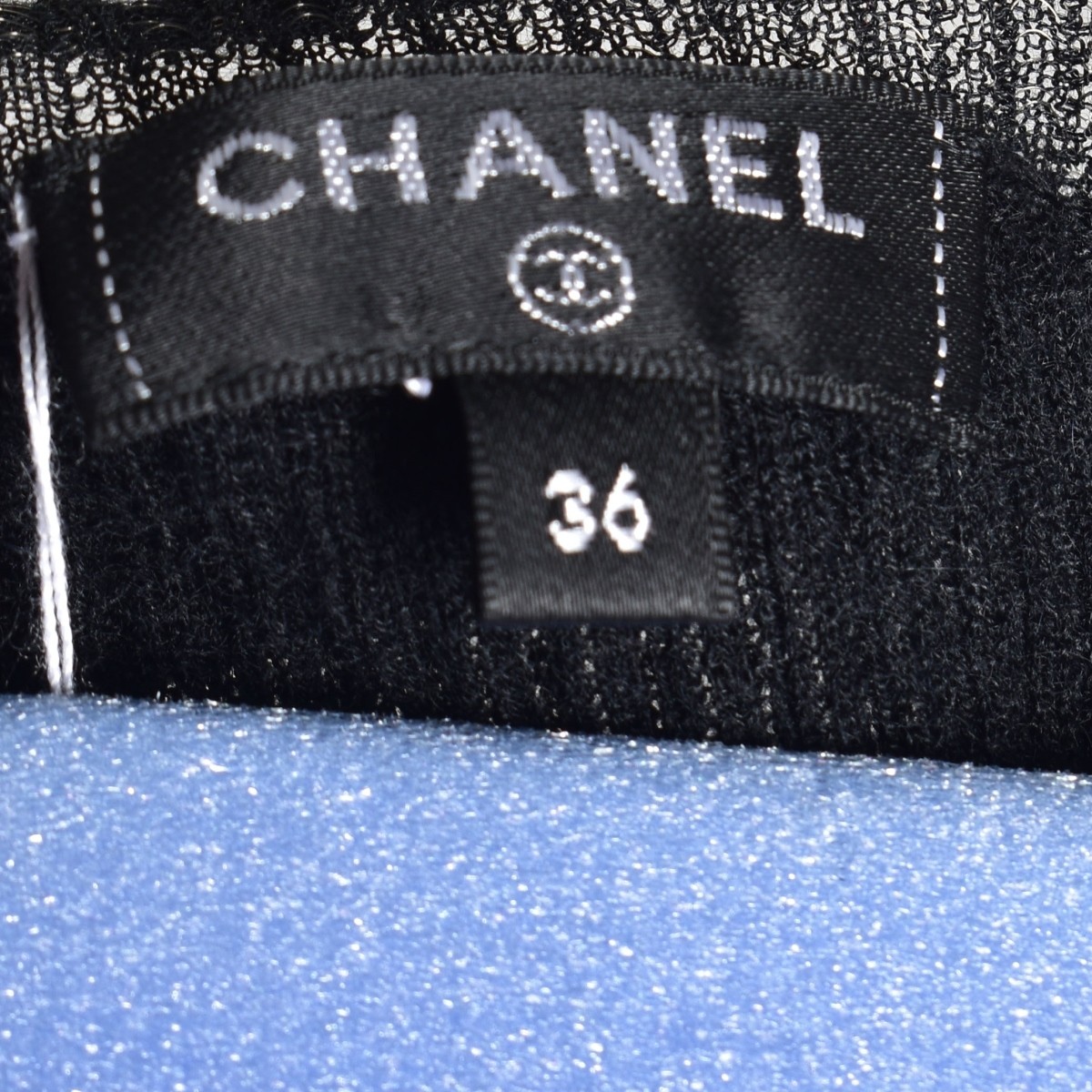 Chanel Black Cashmere Sweater Vest