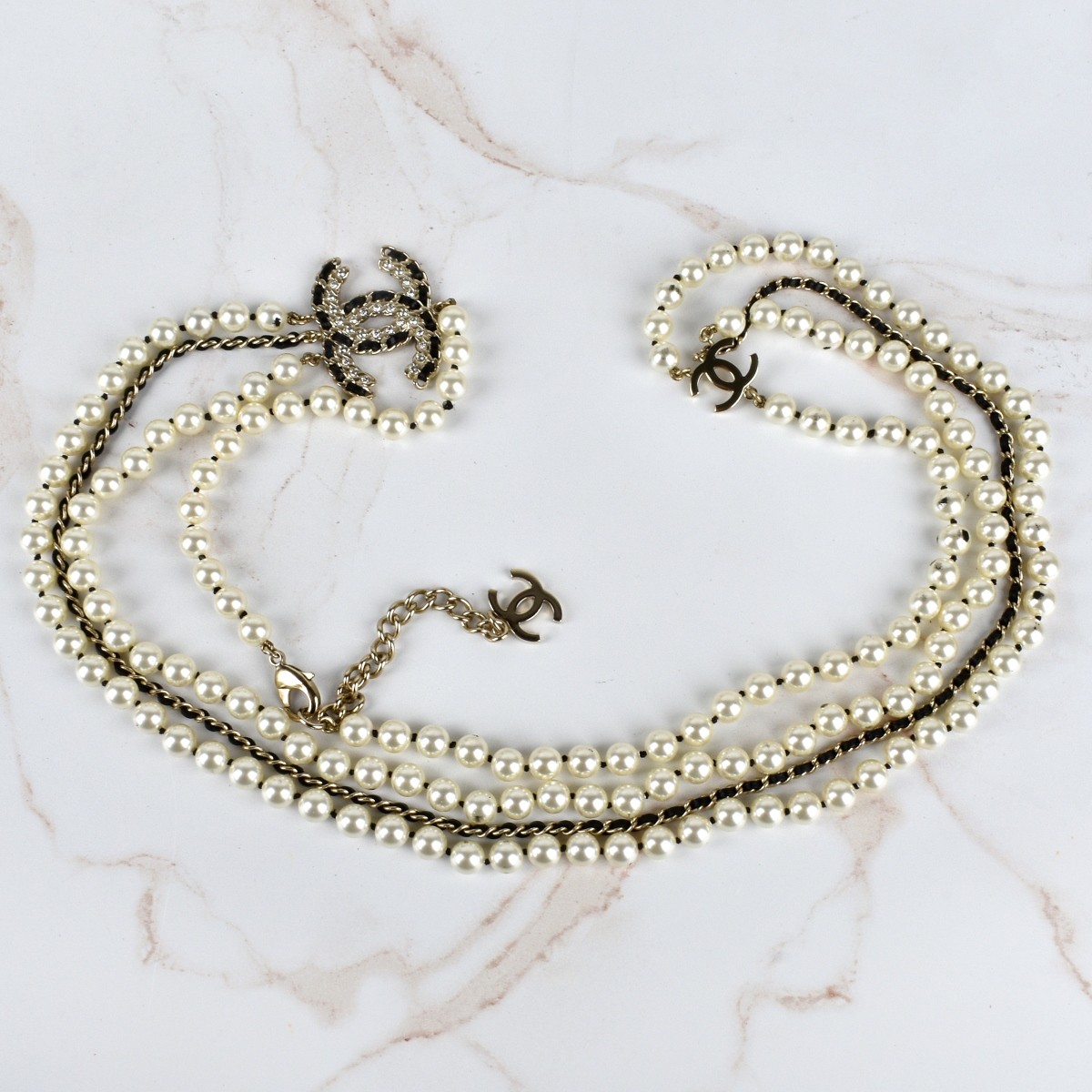 Chanel CC Belly Chain