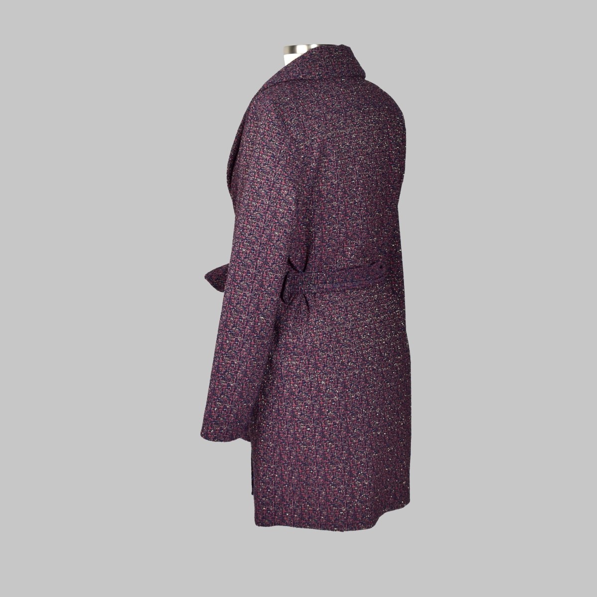Chanel Purple Tweed Jacket