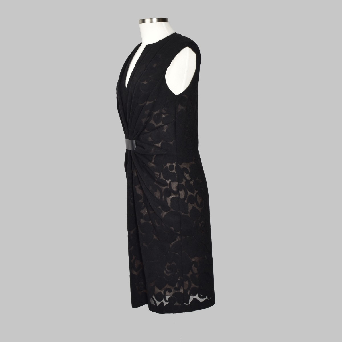 Georgio Armani Sleeveless Black Dress