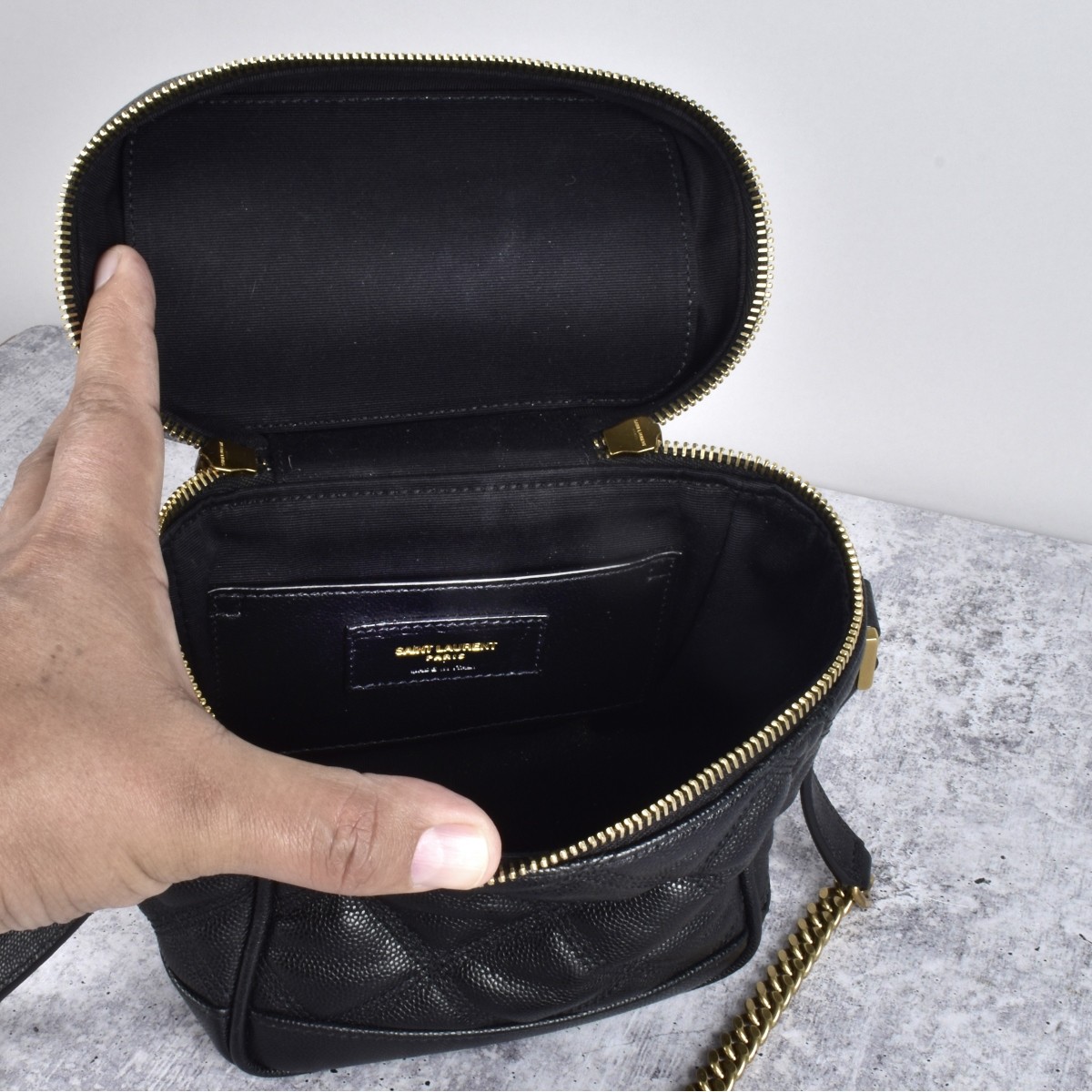 Yves Saint Laurent Vanity Shoulder Bag
