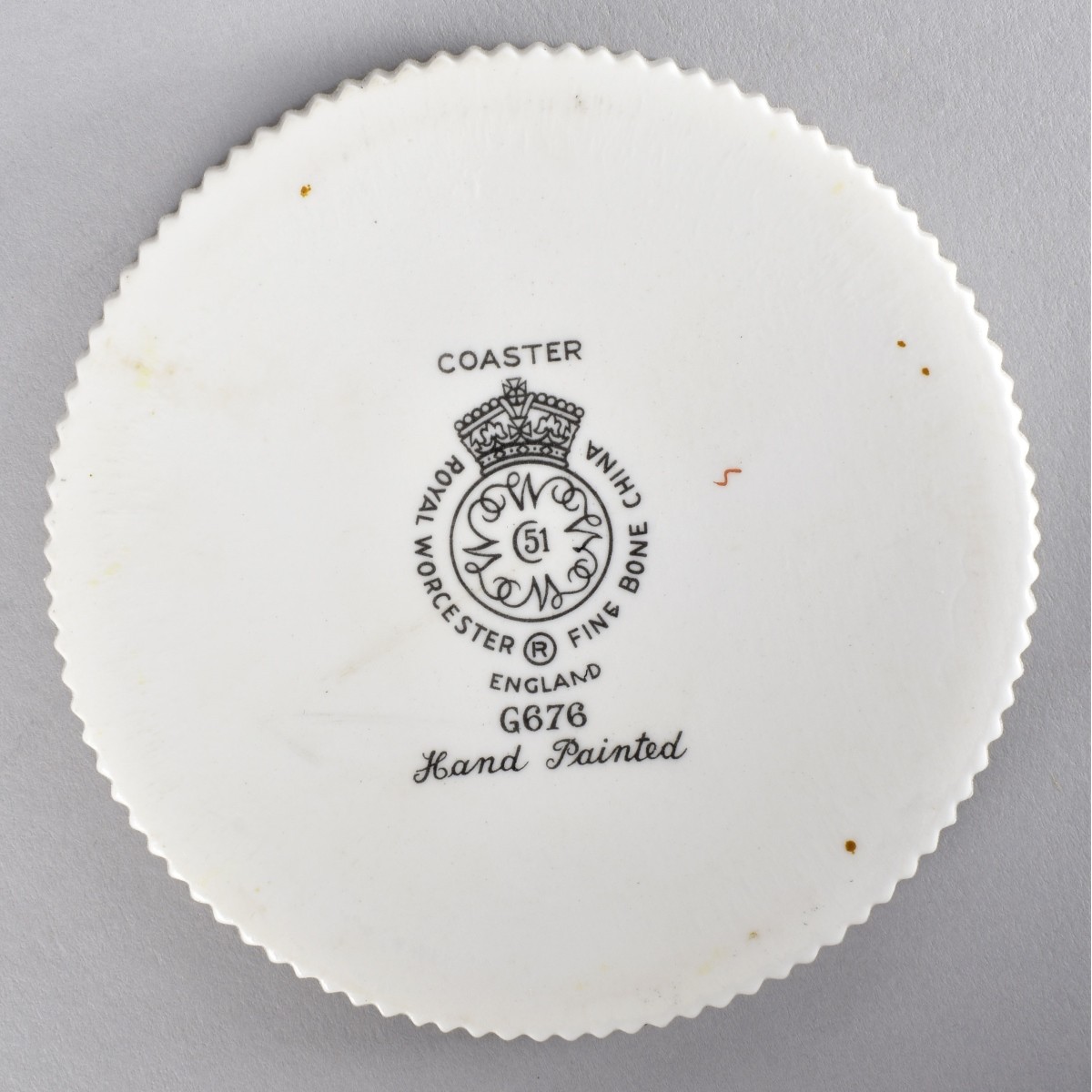 Royal Worcester and Crystal Coasters