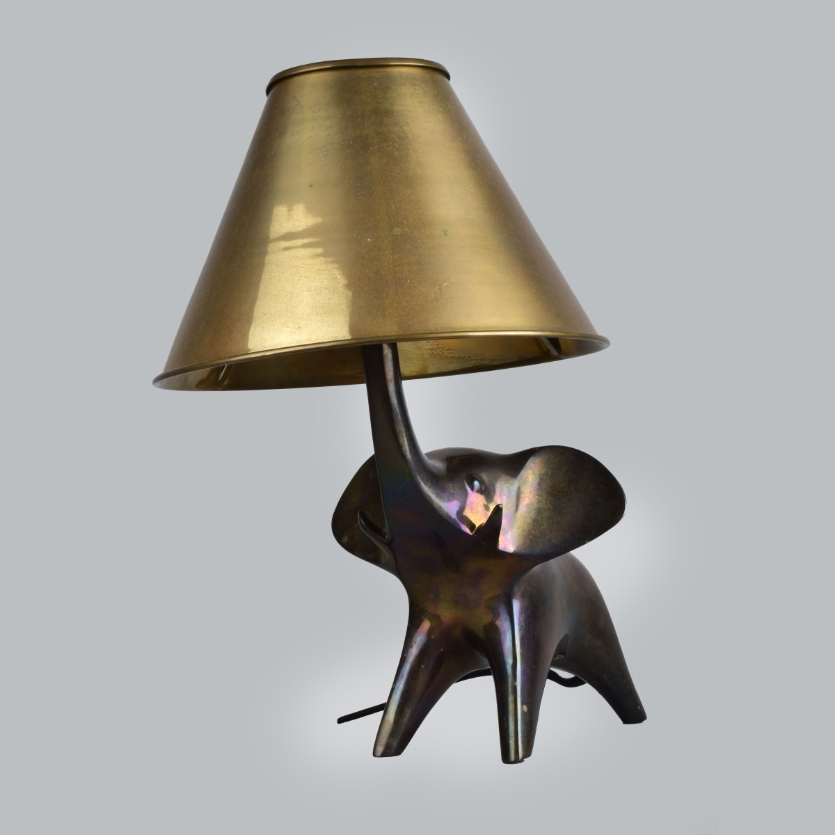 Jonathan Adler Bronze Presented as a Lamp