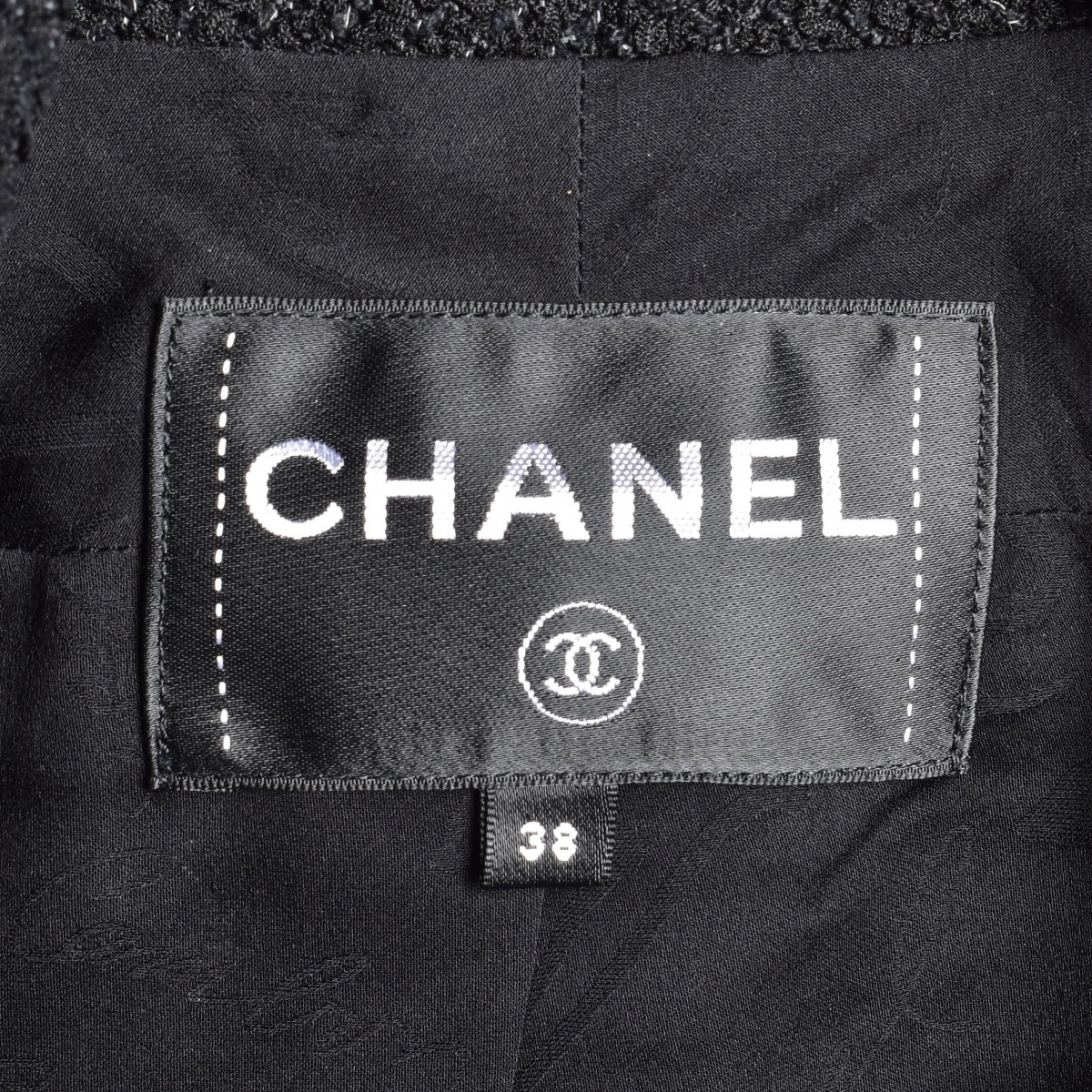 Chanel Velcro Strap Tweed Jacket
