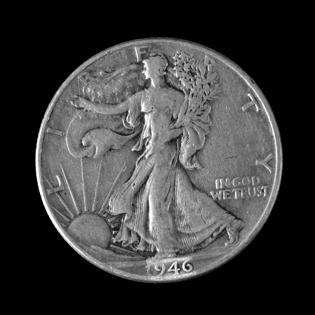 (53) U.S. Silver Half Dollars