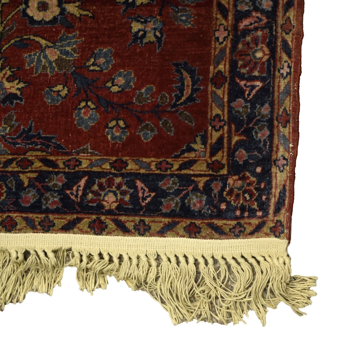 Semi Antique Persian Sorouk Wool Rug