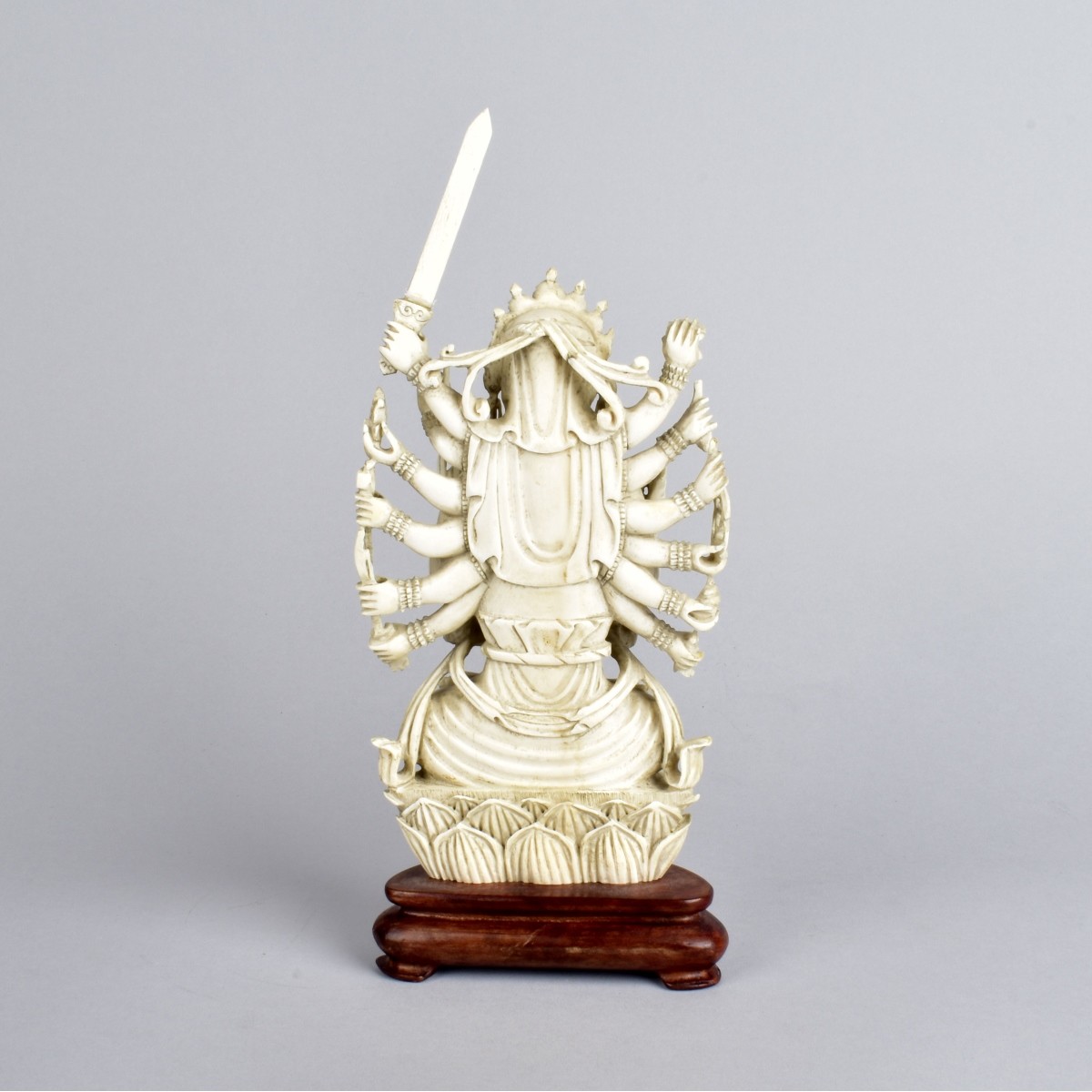 19th C. Indian Carved Krishna Figurine