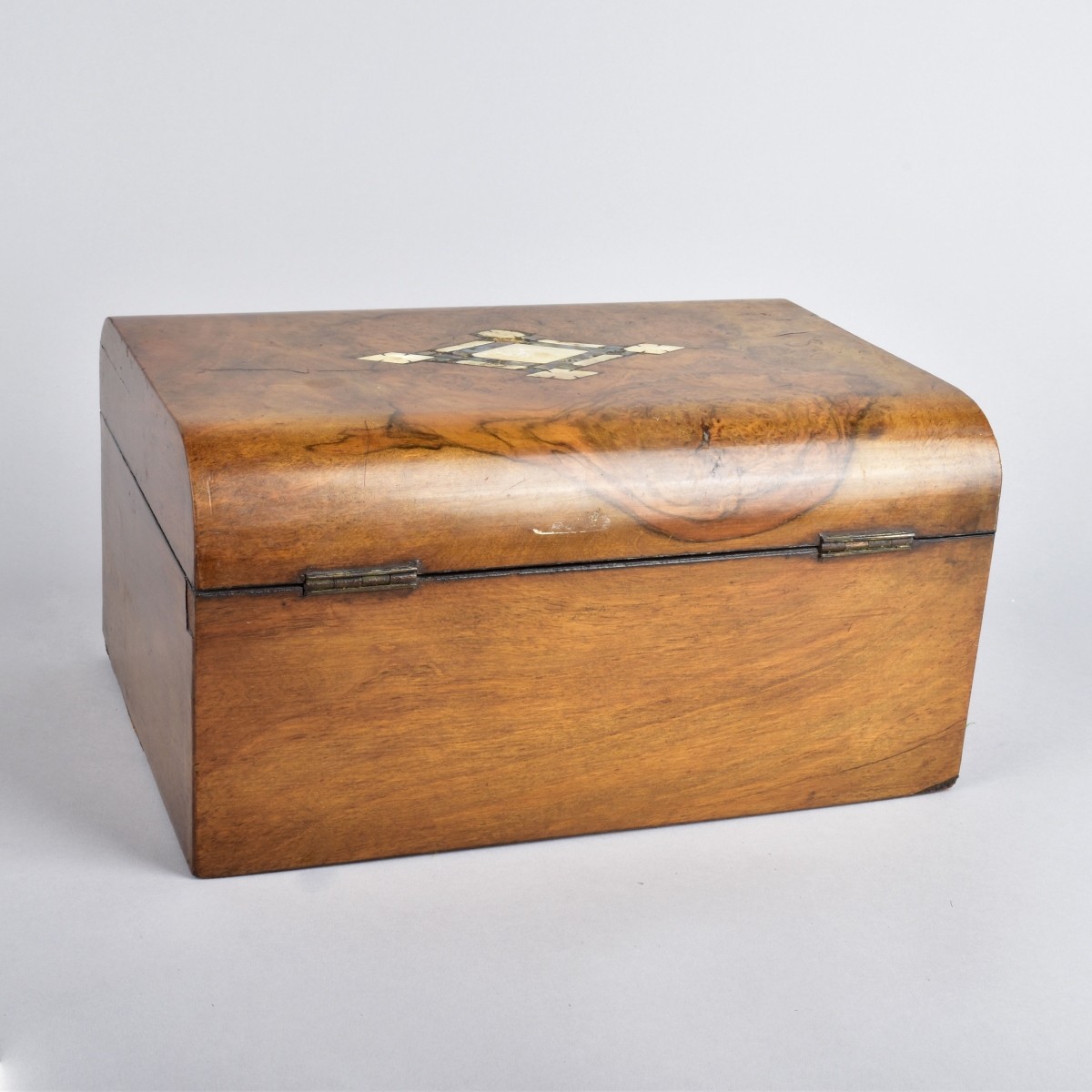 Antique English Victorian Cigar Box