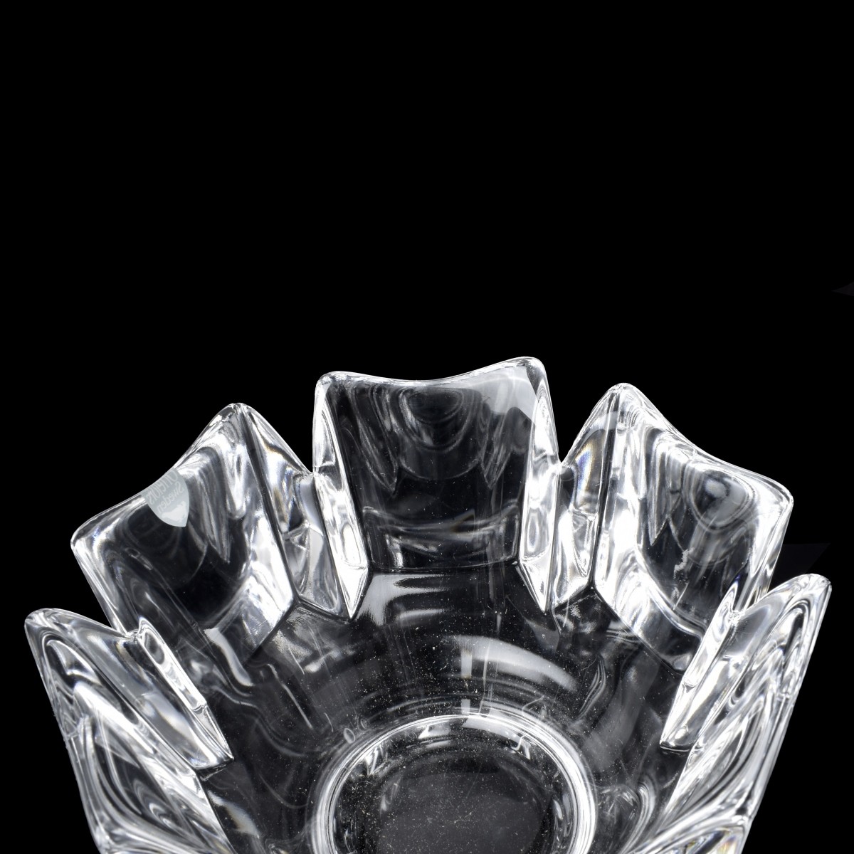 Three Vintage Orrefors Crystal Tableware