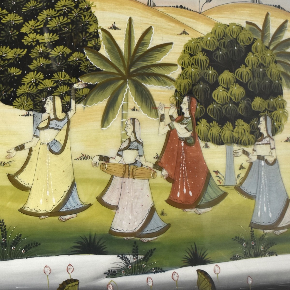 Persian Painting on Silk