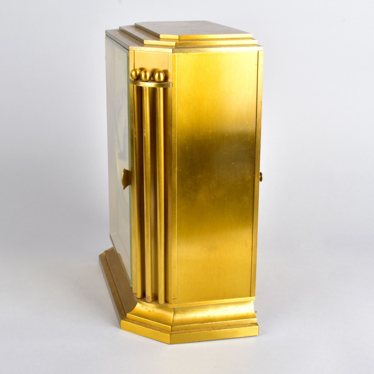 Vintage Gubelin Brass Mantle Clock