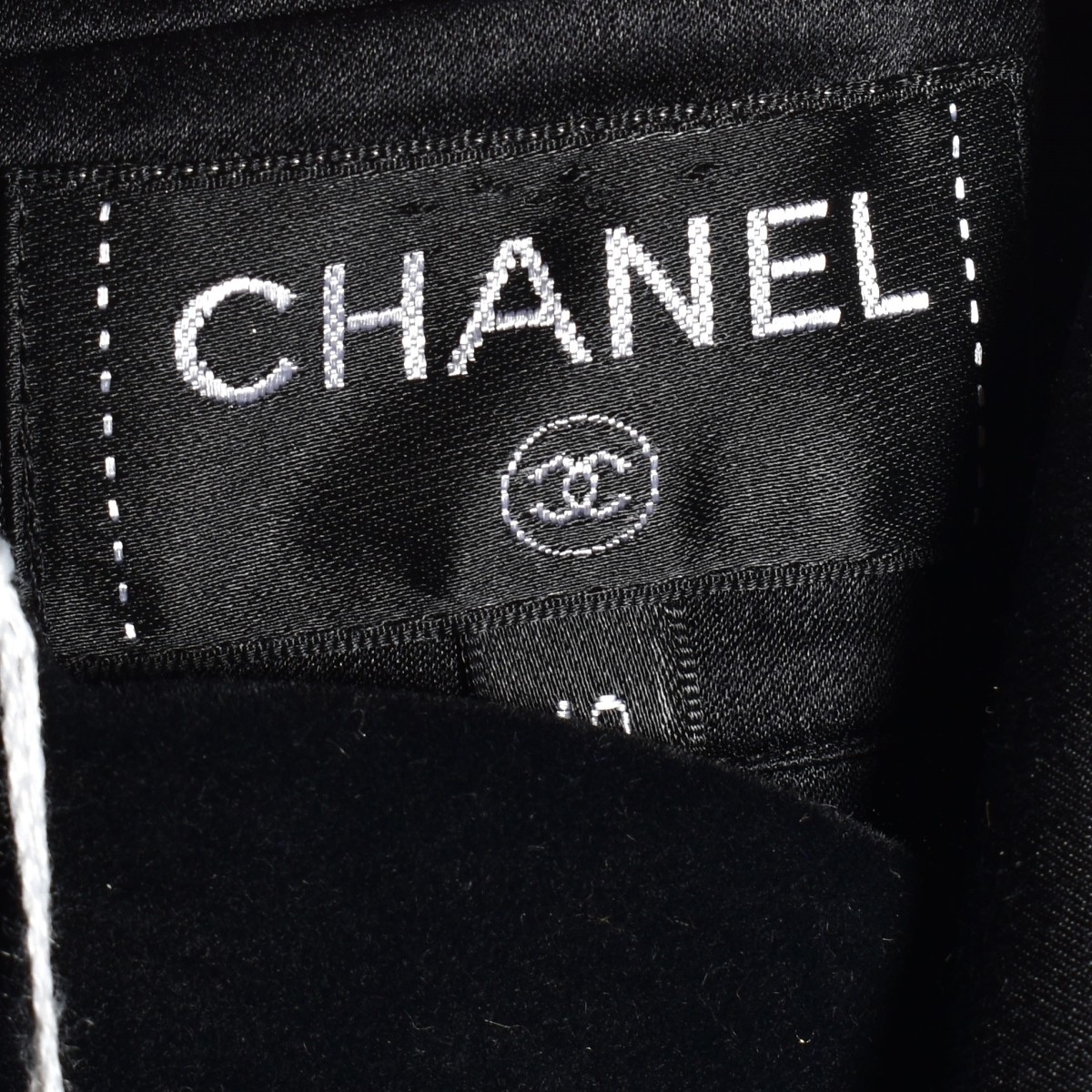 Chanel Black Silk Blouse