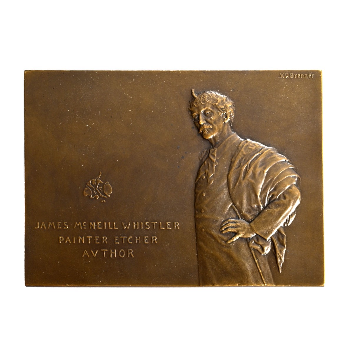Brenner (Amer.1871-1924) Bronze Whistler