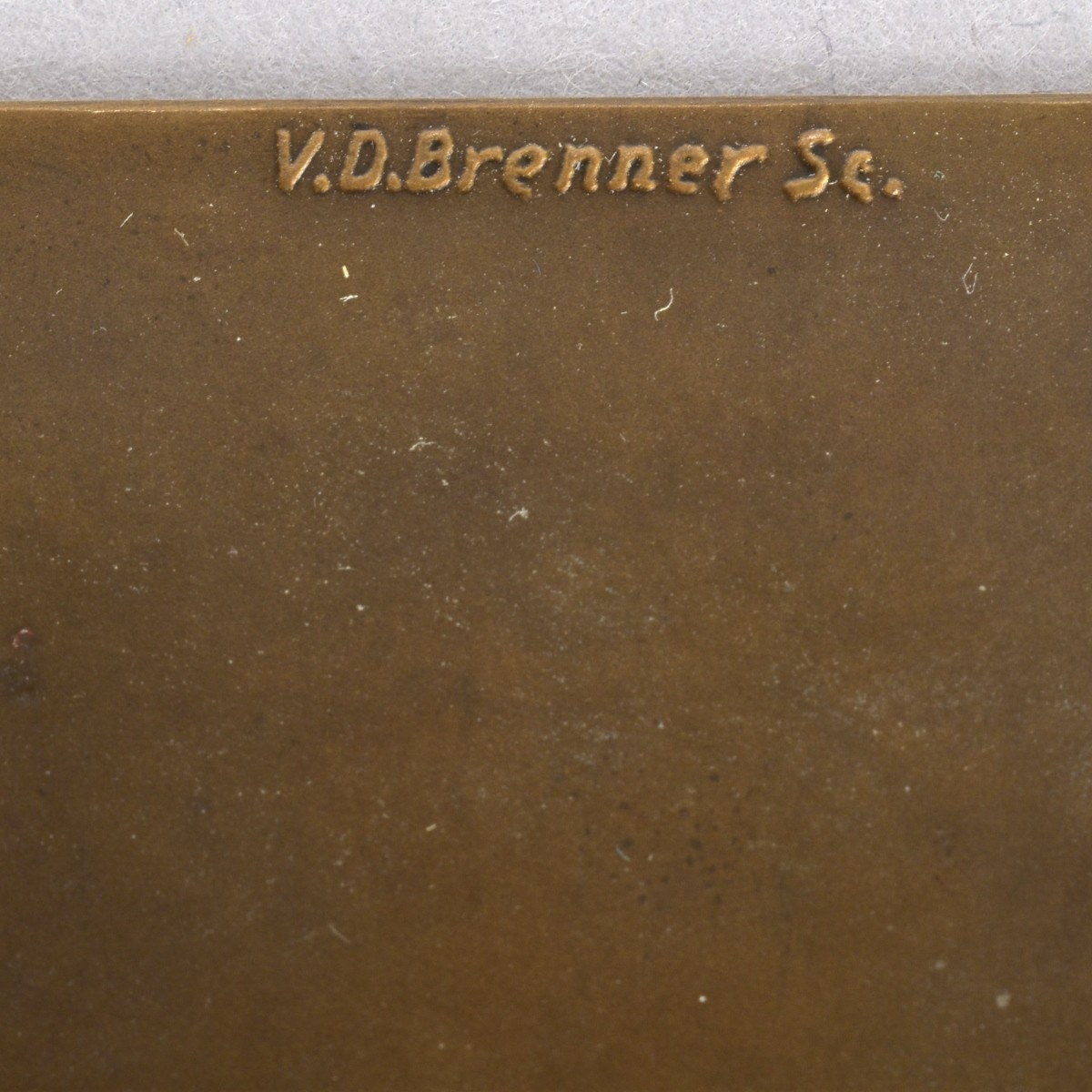 Brenner (Amer.1871-1924) Bronze Whistler