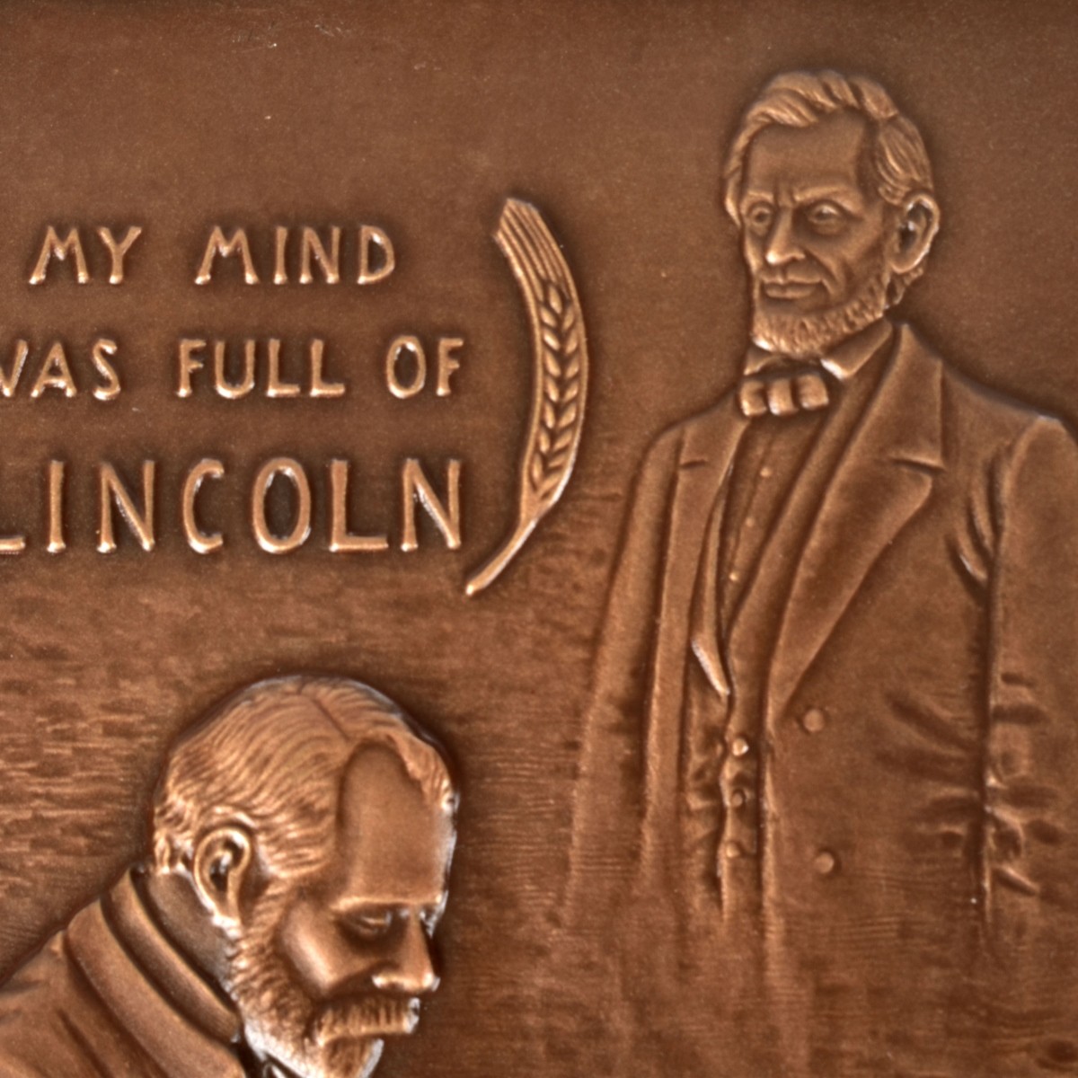 After: Brenner (Amer.1871-1924) Bronze Lincoln