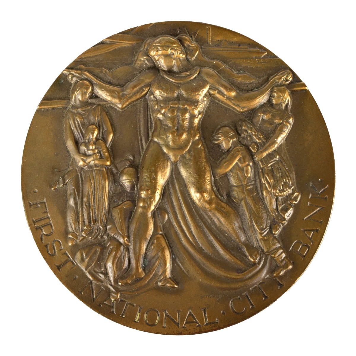 Two Bronze Medallions