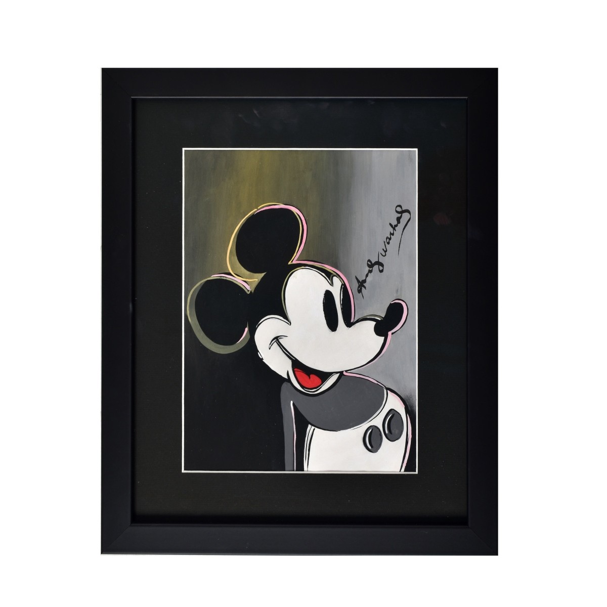 Andy Warhol Mickey Mouse, circa 1983